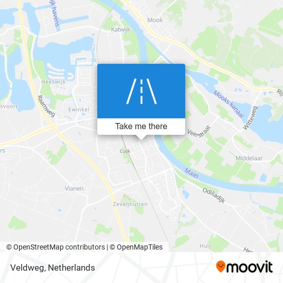 Veldweg map