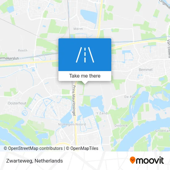 Zwarteweg map