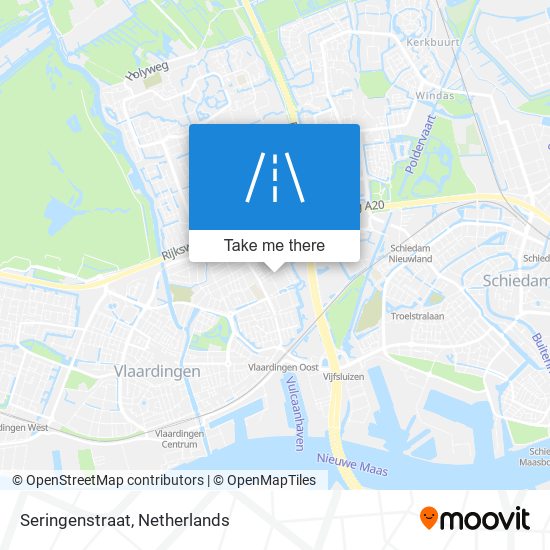 Seringenstraat map