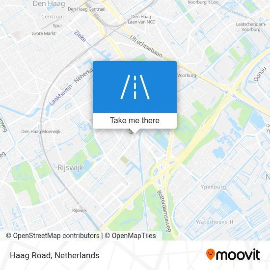 Haagweg map