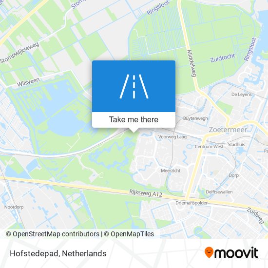 Hofstedepad map