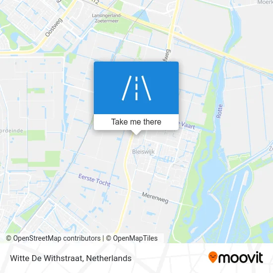 Witte De Withstraat Karte