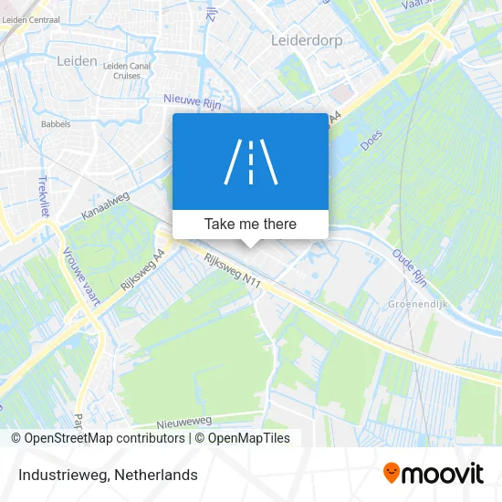 Industrieweg map