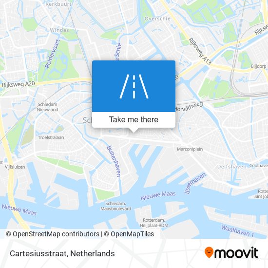 Cartesiusstraat map