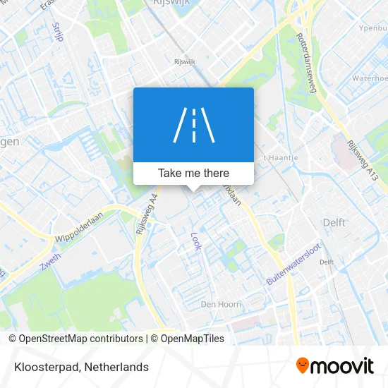 Kloosterpad map