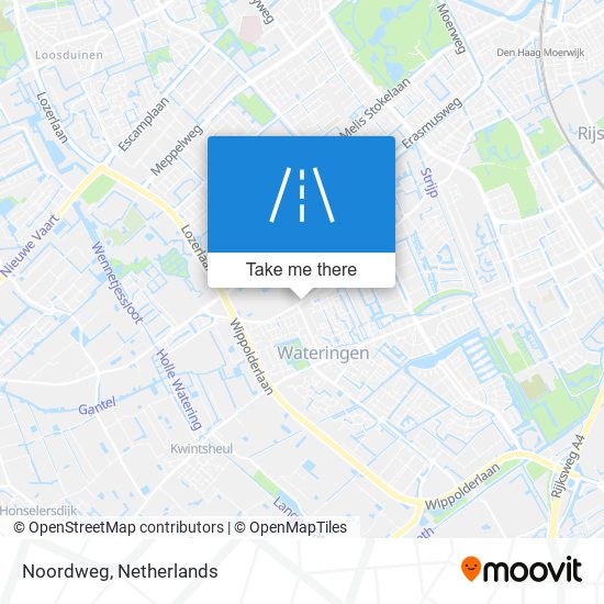 Noordweg map