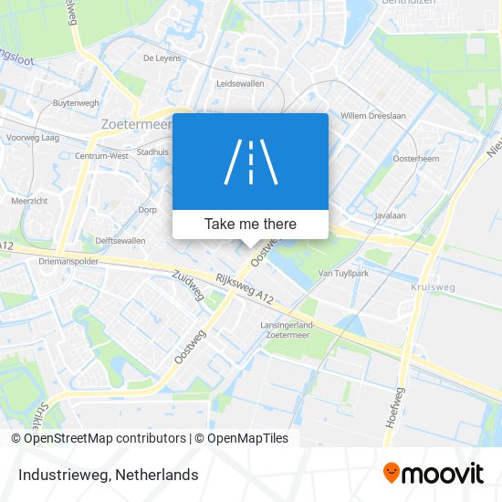 Industrieweg map