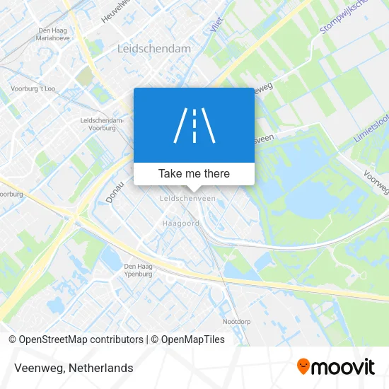 Veenweg map