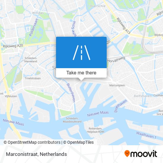 Marconistraat map