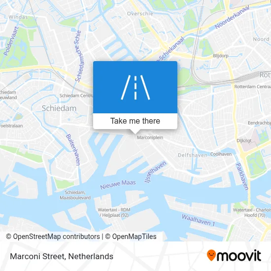 Marconistraat Karte