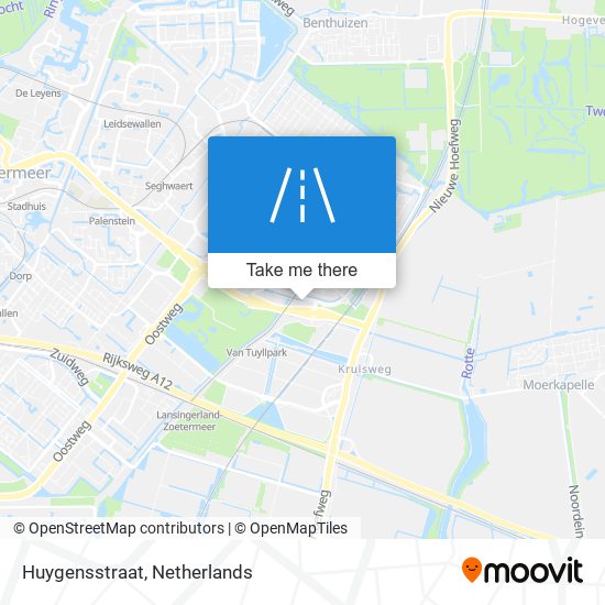 Huygensstraat Karte