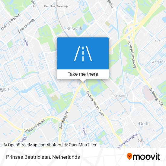 Prinses Beatrixlaan map