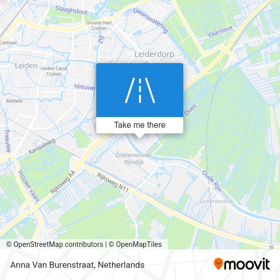 Anna Van Burenstraat map