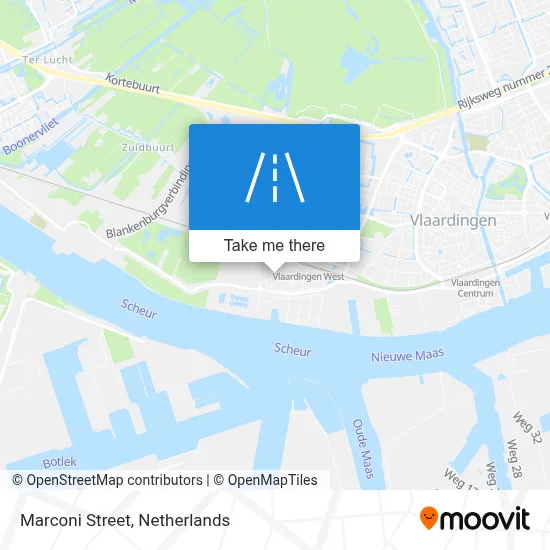 Marconistraat map