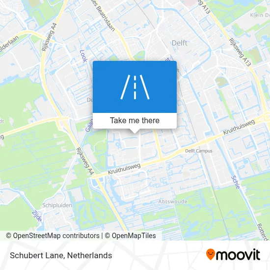 Schubertlaan map