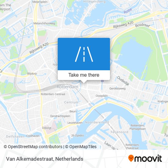 Van Alkemadestraat map