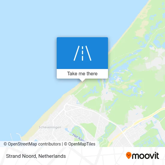 Strand Noord map