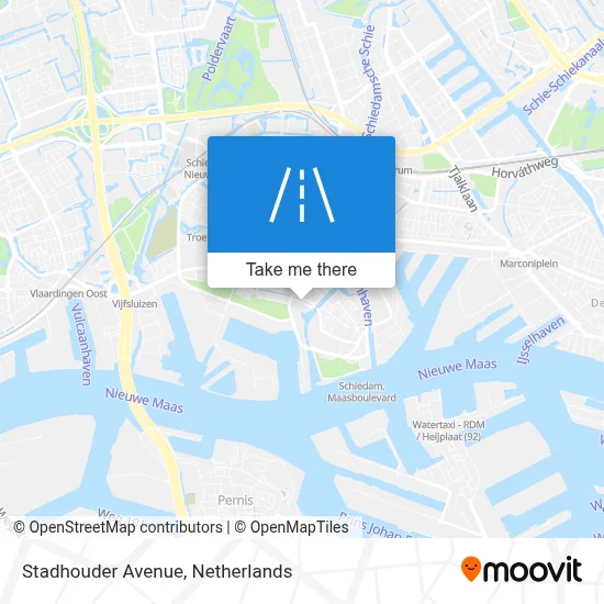 Stadhouderslaan map