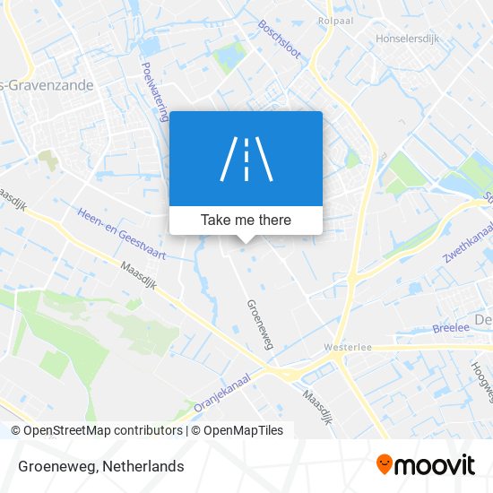 Groeneweg Karte