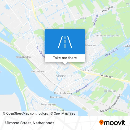 Mimosastraat map