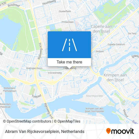 Abram Van Rijckevorselplein map