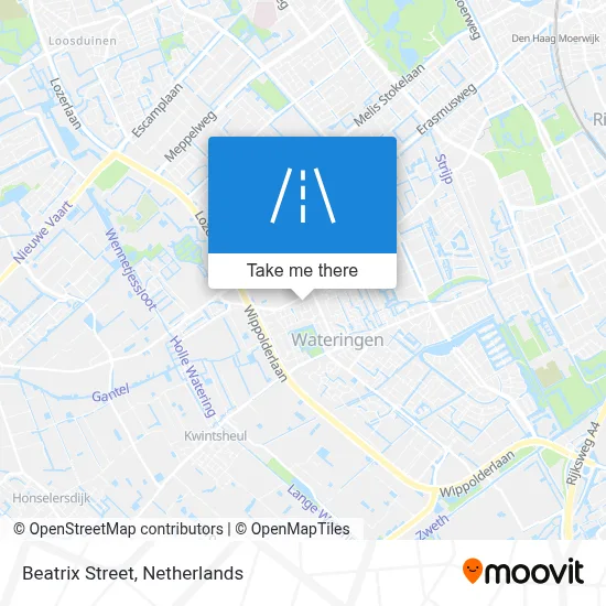 Beatrixstraat map