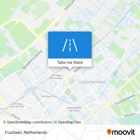 Fuutlaan map