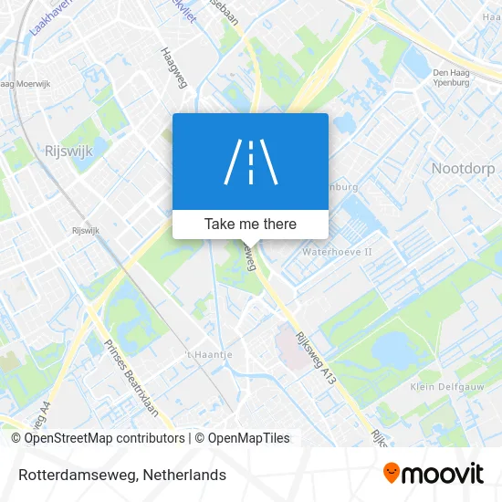 Rotterdamseweg map