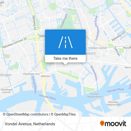 Vondellaan map
