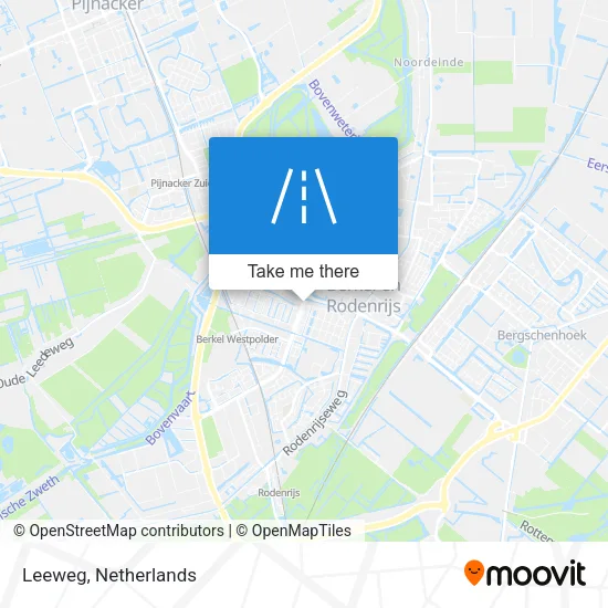 Leeweg map