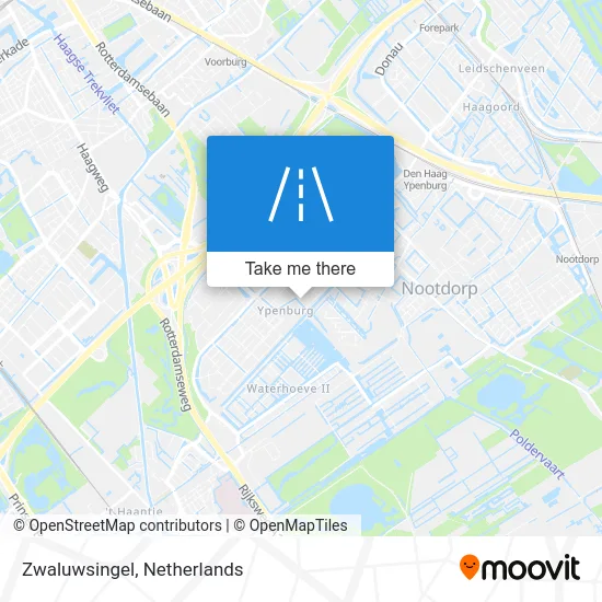 Zwaluwsingel map