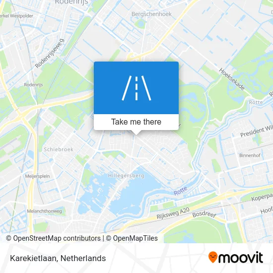 Karekietlaan map
