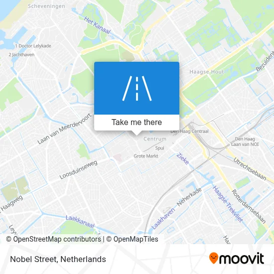 Nobelstraat map