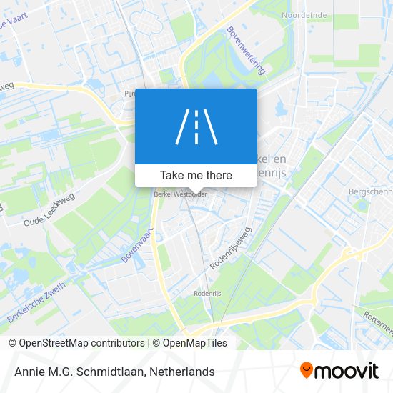 Annie M.G. Schmidtlaan map