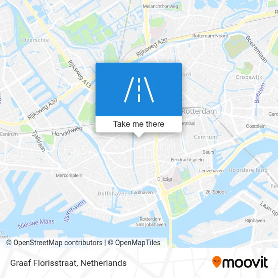 Graaf Florisstraat map