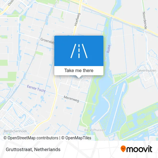 Gruttostraat map