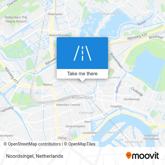 Noordsingel map