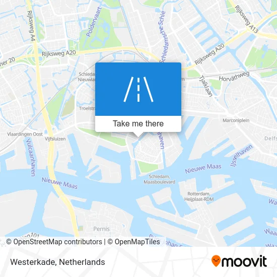 Westerkade map