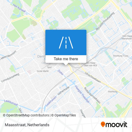 Maasstraat Karte