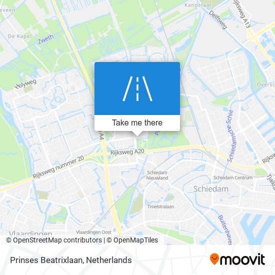 Prinses Beatrixlaan map