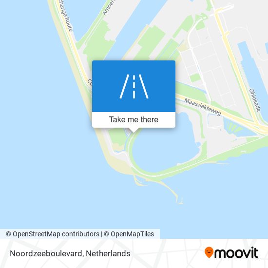 Noordzeeboulevard map