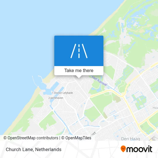 Kerklaan map