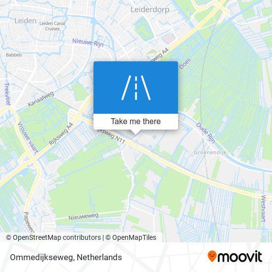 Ommedijkseweg Karte