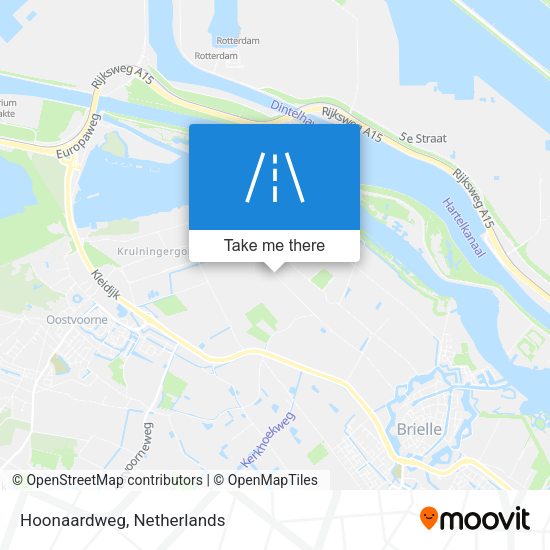 Hoonaardweg map