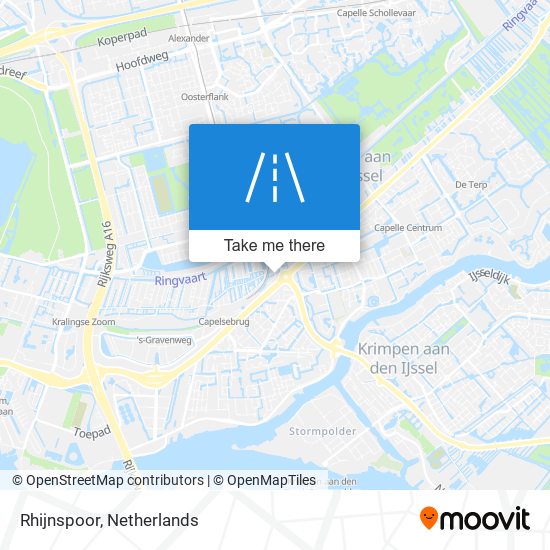 Rhijnspoor map