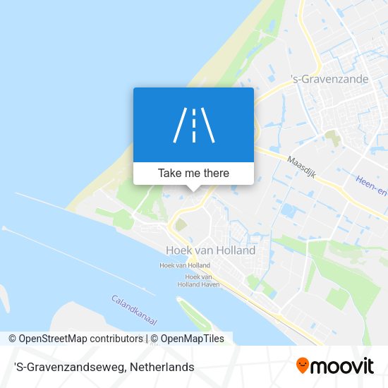 'S-Gravenzandseweg map