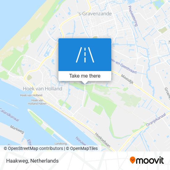 Haakweg map