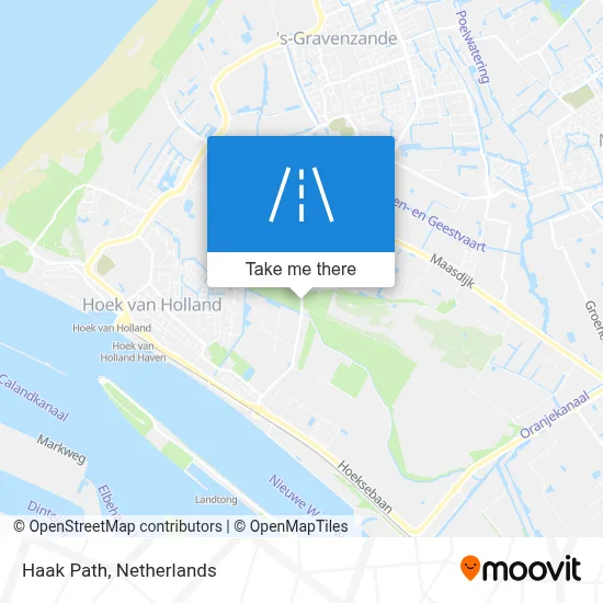 Haakweg map