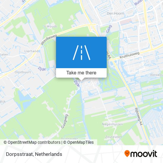 Dorpsstraat map