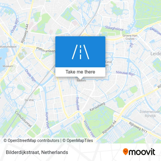 Bilderdijkstraat map